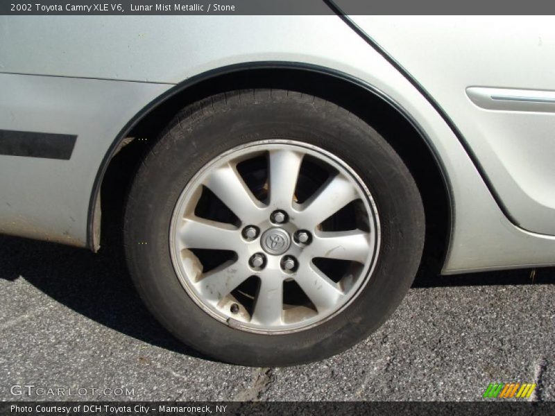 Lunar Mist Metallic / Stone 2002 Toyota Camry XLE V6
