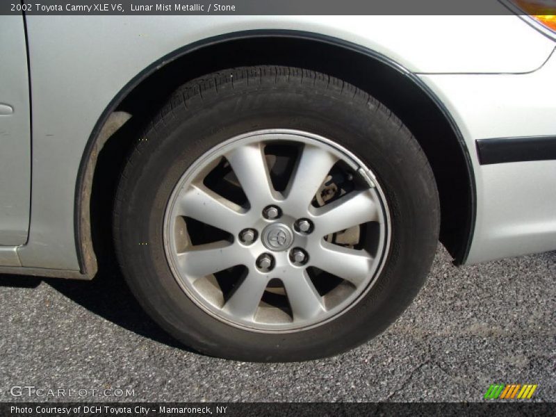 Lunar Mist Metallic / Stone 2002 Toyota Camry XLE V6