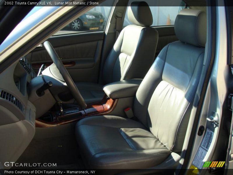Lunar Mist Metallic / Stone 2002 Toyota Camry XLE V6
