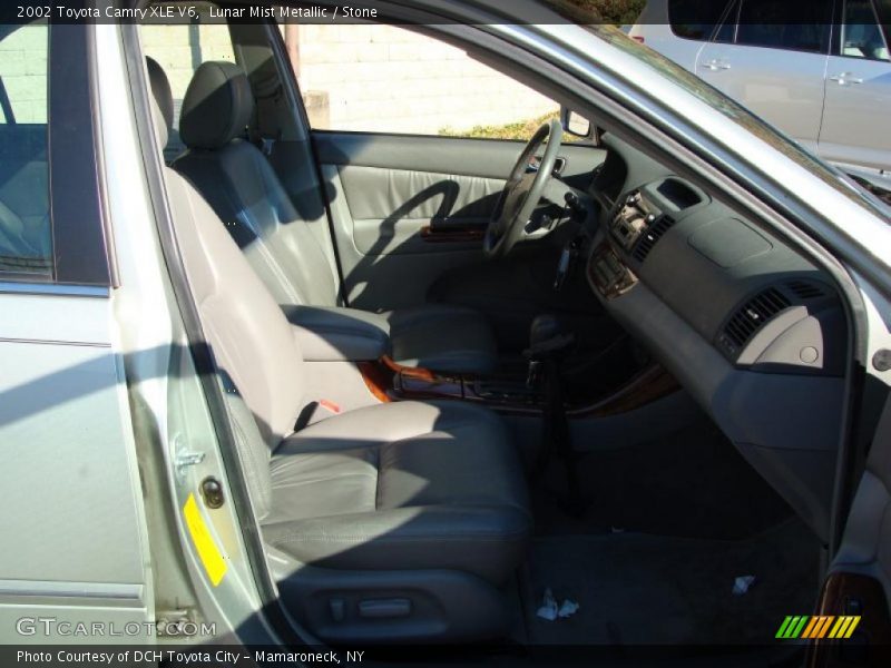 Lunar Mist Metallic / Stone 2002 Toyota Camry XLE V6
