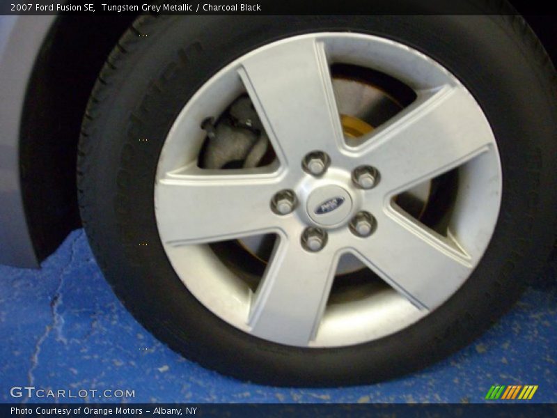 Tungsten Grey Metallic / Charcoal Black 2007 Ford Fusion SE