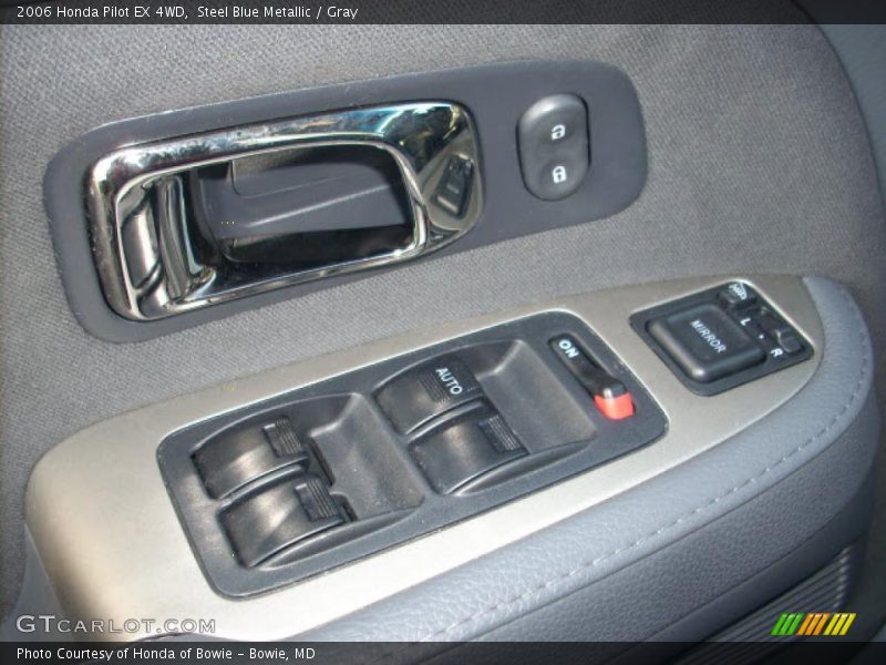 Steel Blue Metallic / Gray 2006 Honda Pilot EX 4WD