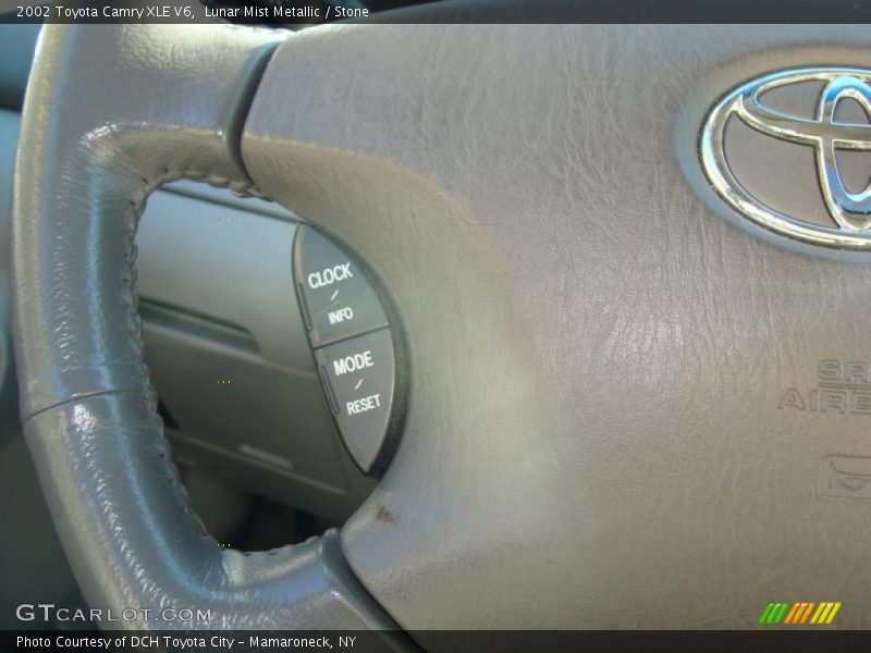 Lunar Mist Metallic / Stone 2002 Toyota Camry XLE V6