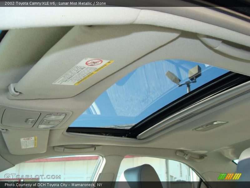 Lunar Mist Metallic / Stone 2002 Toyota Camry XLE V6