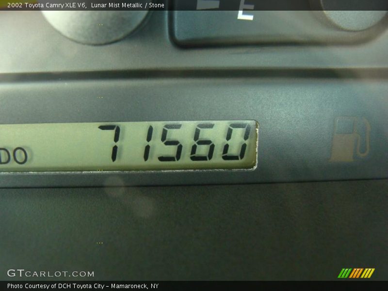 Lunar Mist Metallic / Stone 2002 Toyota Camry XLE V6