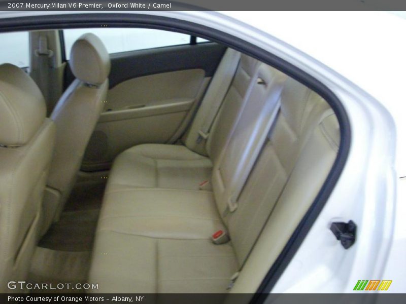 Oxford White / Camel 2007 Mercury Milan V6 Premier