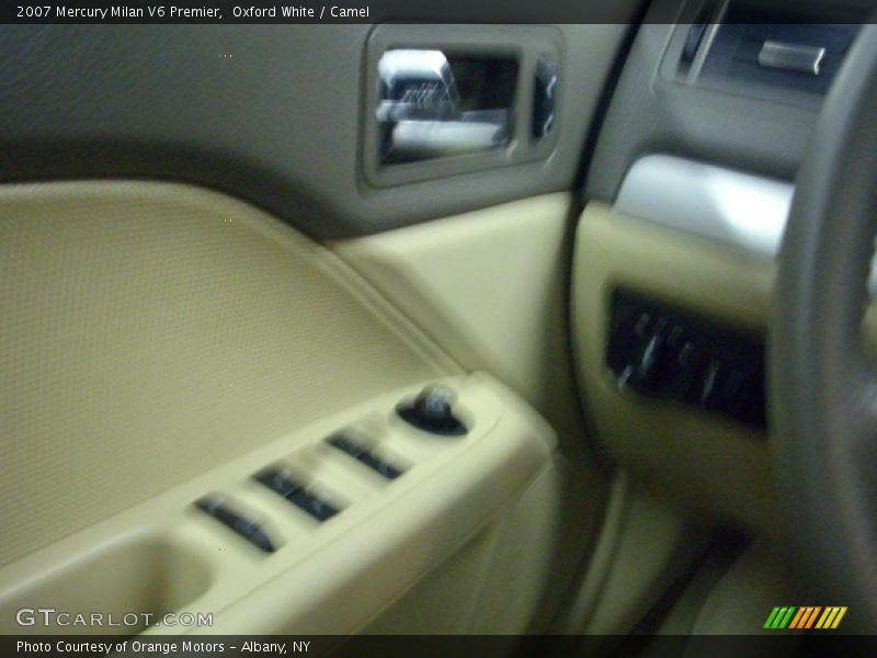 Oxford White / Camel 2007 Mercury Milan V6 Premier