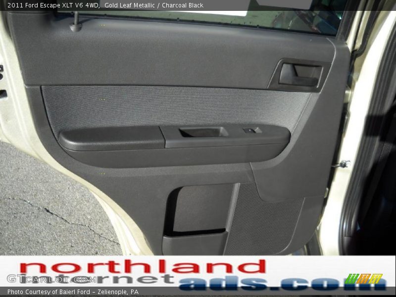 Gold Leaf Metallic / Charcoal Black 2011 Ford Escape XLT V6 4WD