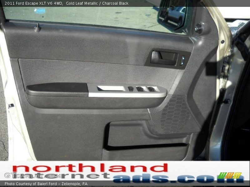 Gold Leaf Metallic / Charcoal Black 2011 Ford Escape XLT V6 4WD