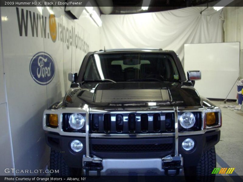 Black / Ebony/Pewter 2009 Hummer H3 X