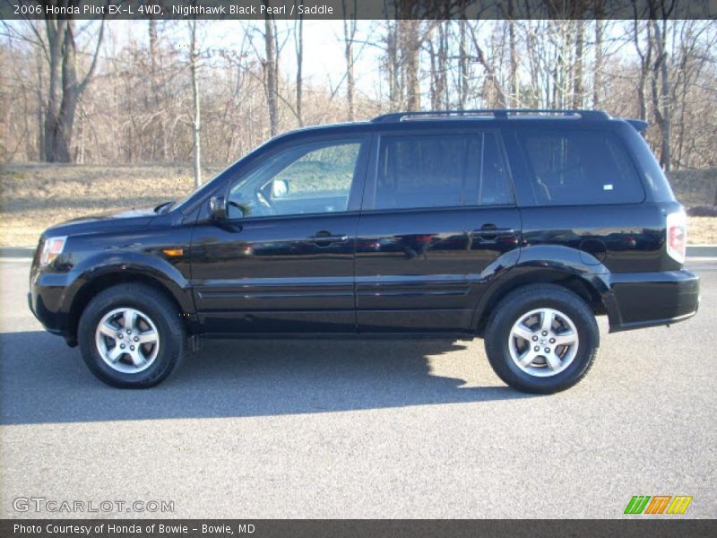 Nighthawk Black Pearl / Saddle 2006 Honda Pilot EX-L 4WD