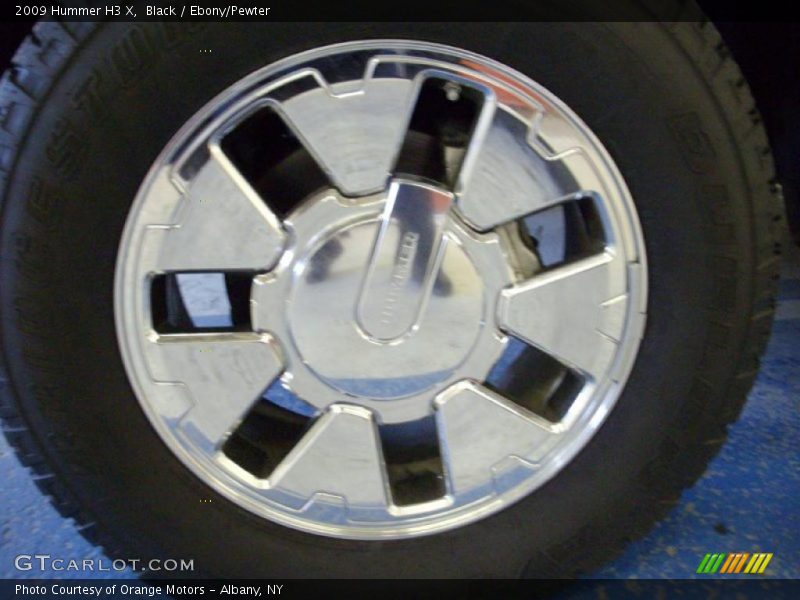 Black / Ebony/Pewter 2009 Hummer H3 X