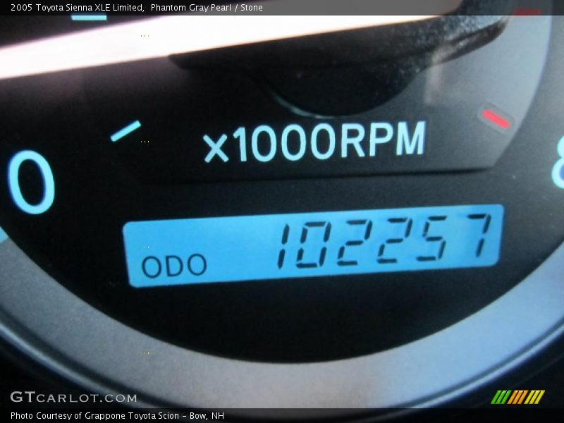 Phantom Gray Pearl / Stone 2005 Toyota Sienna XLE Limited