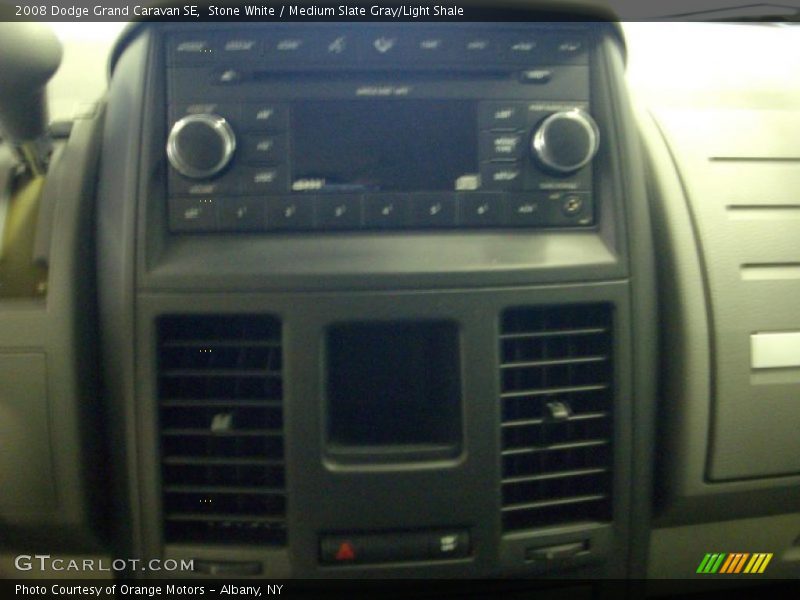Stone White / Medium Slate Gray/Light Shale 2008 Dodge Grand Caravan SE
