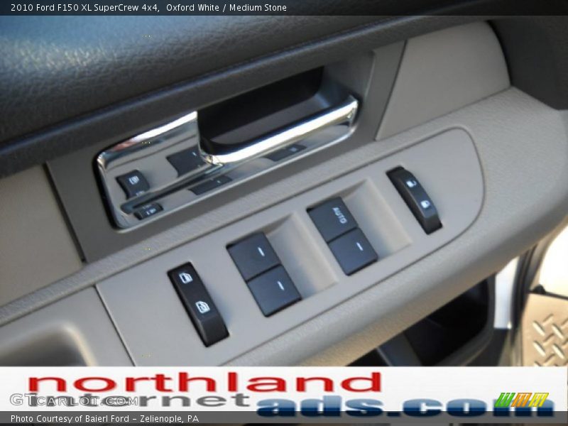 Oxford White / Medium Stone 2010 Ford F150 XL SuperCrew 4x4