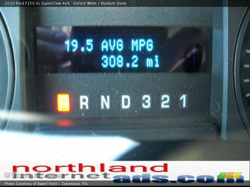 Oxford White / Medium Stone 2010 Ford F150 XL SuperCrew 4x4