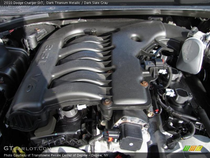 Dark Titanium Metallic / Dark Slate Gray 2010 Dodge Charger SXT