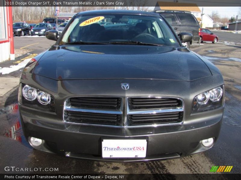 Dark Titanium Metallic / Dark Slate Gray 2010 Dodge Charger SXT