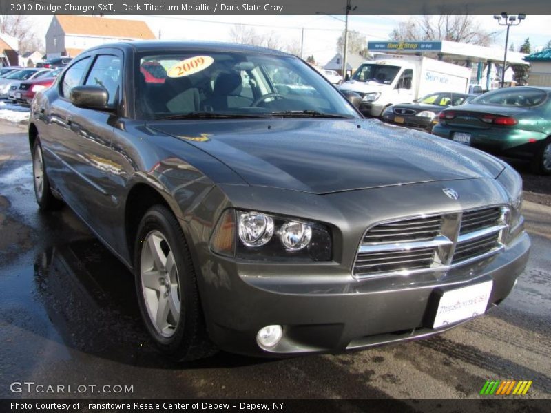 Dark Titanium Metallic / Dark Slate Gray 2010 Dodge Charger SXT