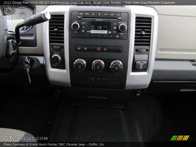 Controls of 2011 Ram 3500 HD SLT Outdoorsman Crew Cab 4x4