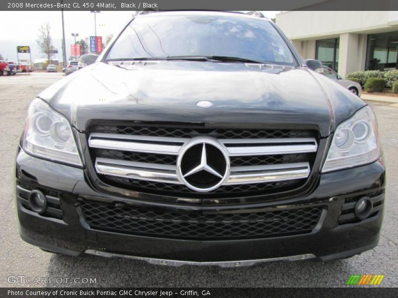 Black / Black 2008 Mercedes-Benz GL 450 4Matic