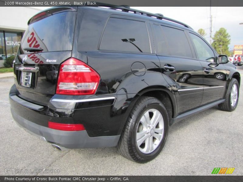 Black / Black 2008 Mercedes-Benz GL 450 4Matic