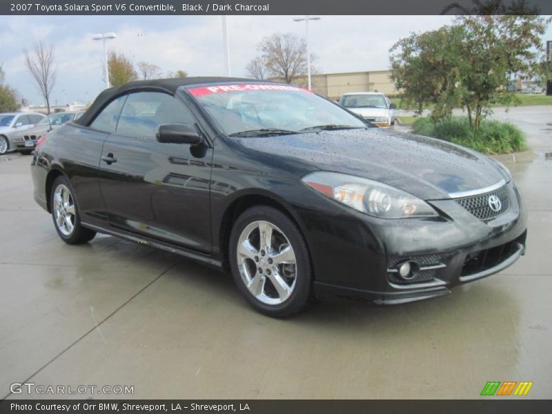  2007 Solara Sport V6 Convertible Black