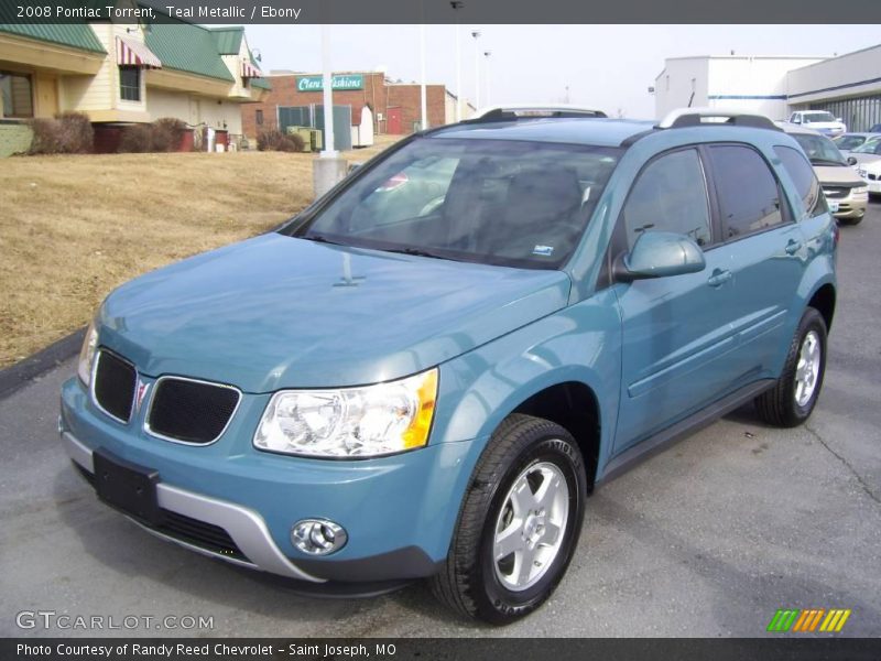 Teal Metallic / Ebony 2008 Pontiac Torrent