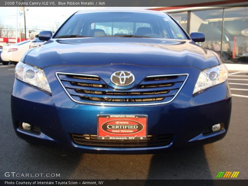Blue Ribbon Metallic / Ash 2008 Toyota Camry XLE V6