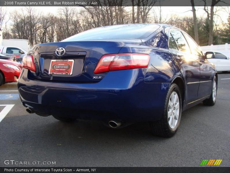 Blue Ribbon Metallic / Ash 2008 Toyota Camry XLE V6