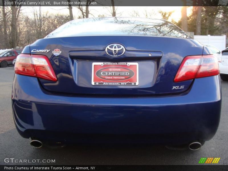 Blue Ribbon Metallic / Ash 2008 Toyota Camry XLE V6