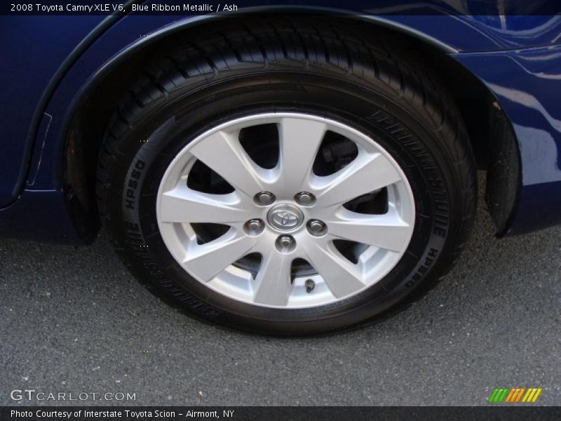 Blue Ribbon Metallic / Ash 2008 Toyota Camry XLE V6