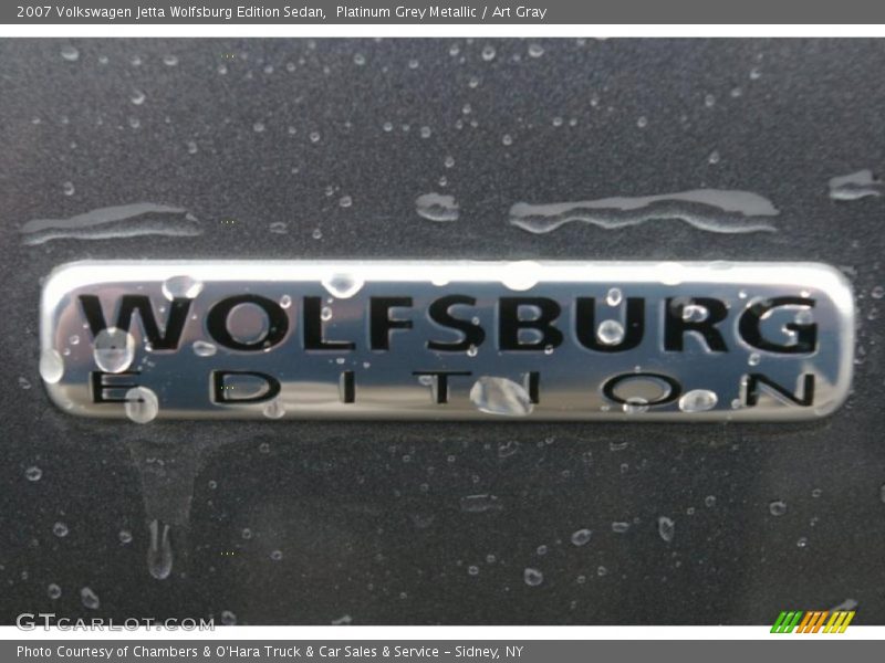 Platinum Grey Metallic / Art Gray 2007 Volkswagen Jetta Wolfsburg Edition Sedan