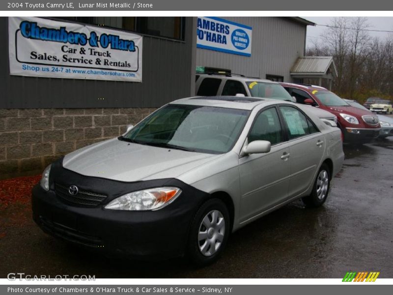 Lunar Mist Metallic / Stone 2004 Toyota Camry LE