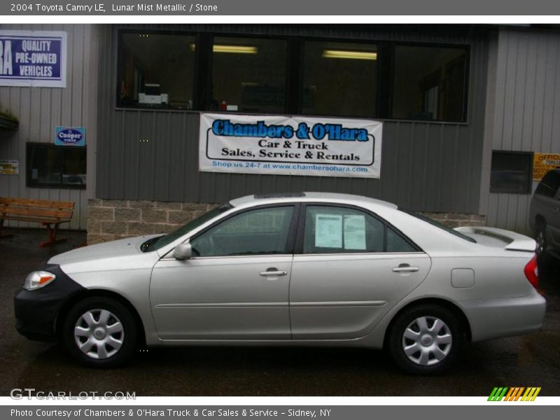 Lunar Mist Metallic / Stone 2004 Toyota Camry LE
