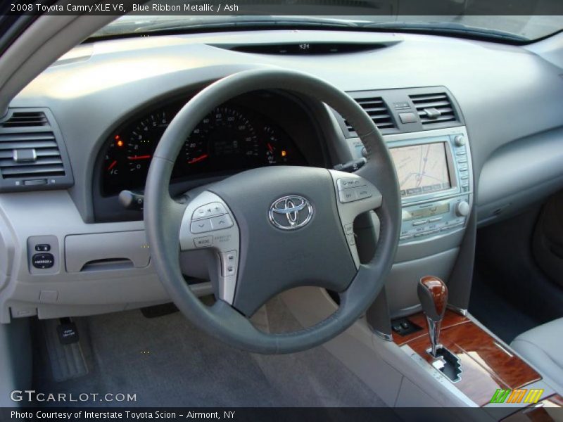 Blue Ribbon Metallic / Ash 2008 Toyota Camry XLE V6