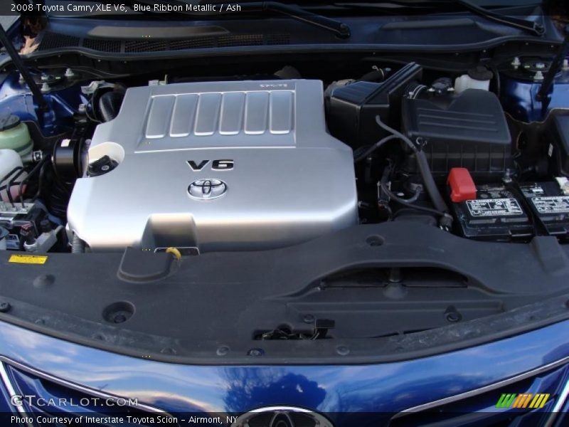 Blue Ribbon Metallic / Ash 2008 Toyota Camry XLE V6