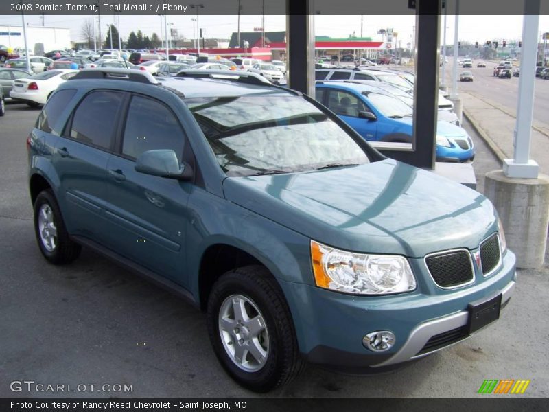 Teal Metallic / Ebony 2008 Pontiac Torrent