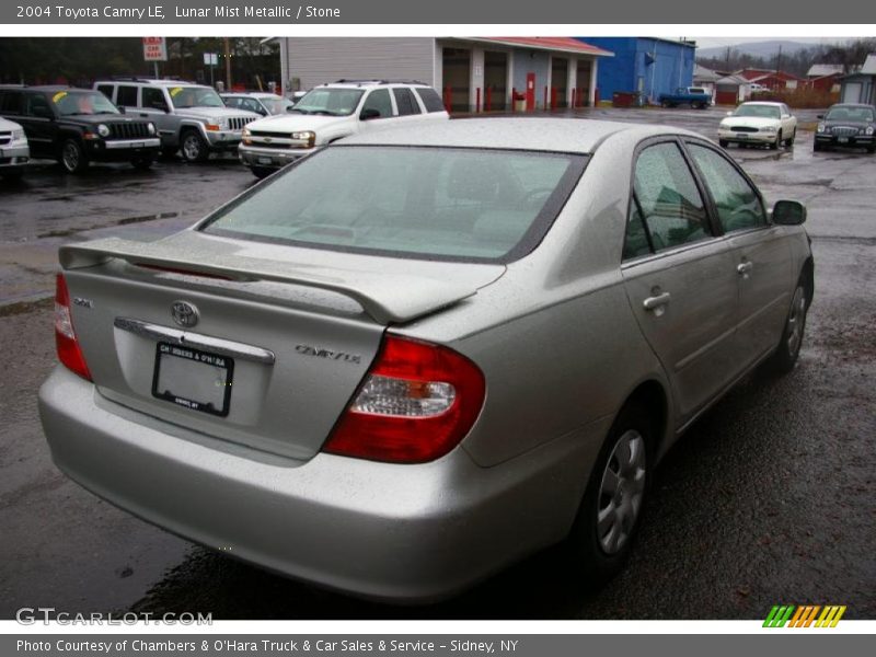 Lunar Mist Metallic / Stone 2004 Toyota Camry LE