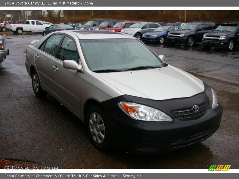 Lunar Mist Metallic / Stone 2004 Toyota Camry LE