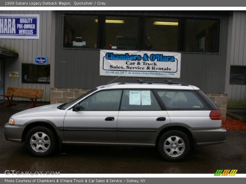Quicksilver / Gray 1999 Subaru Legacy Outback Wagon