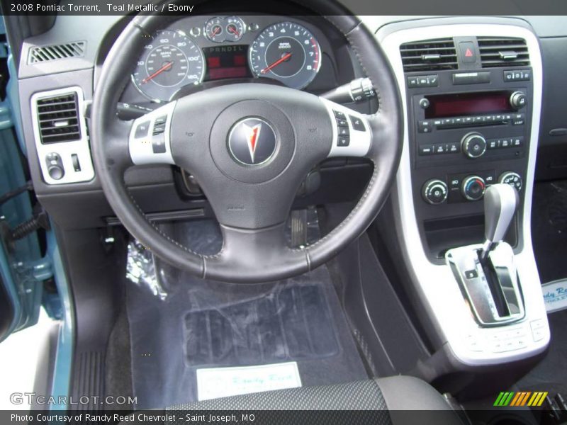 Teal Metallic / Ebony 2008 Pontiac Torrent