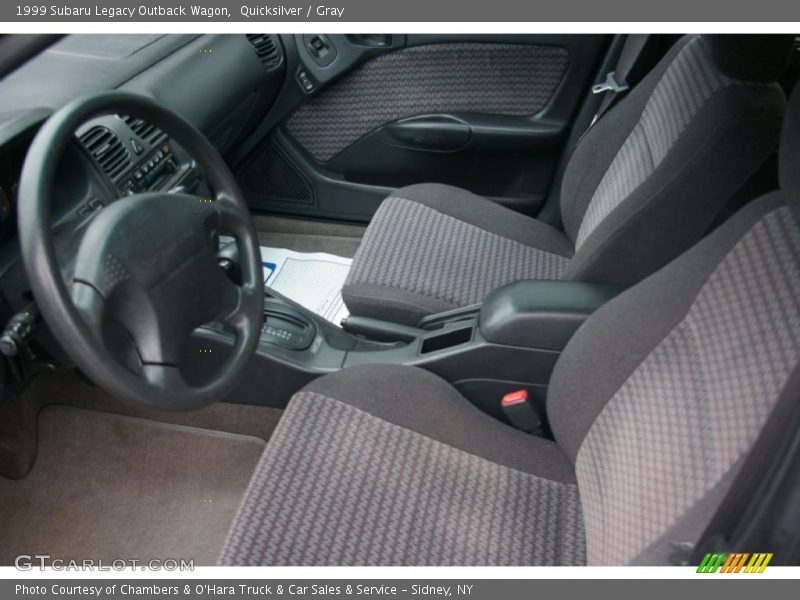  1999 Legacy Outback Wagon Gray Interior