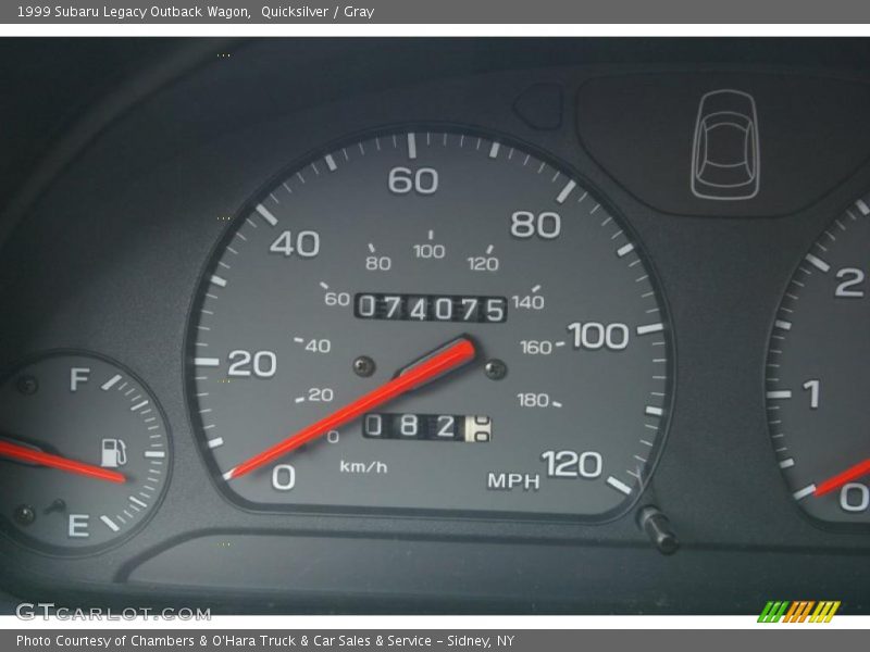 Quicksilver / Gray 1999 Subaru Legacy Outback Wagon