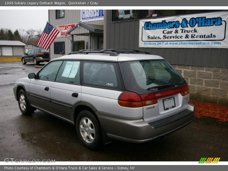 Quicksilver / Gray 1999 Subaru Legacy Outback Wagon