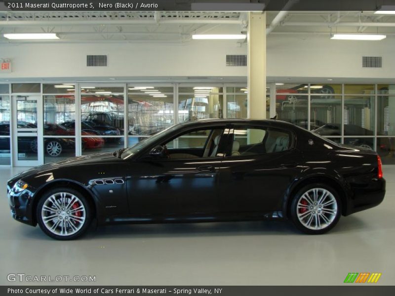 Nero (Black) / Avorio 2011 Maserati Quattroporte S