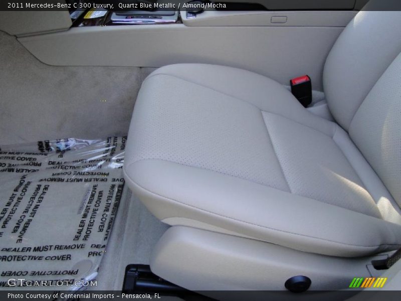 Quartz Blue Metallic / Almond/Mocha 2011 Mercedes-Benz C 300 Luxury