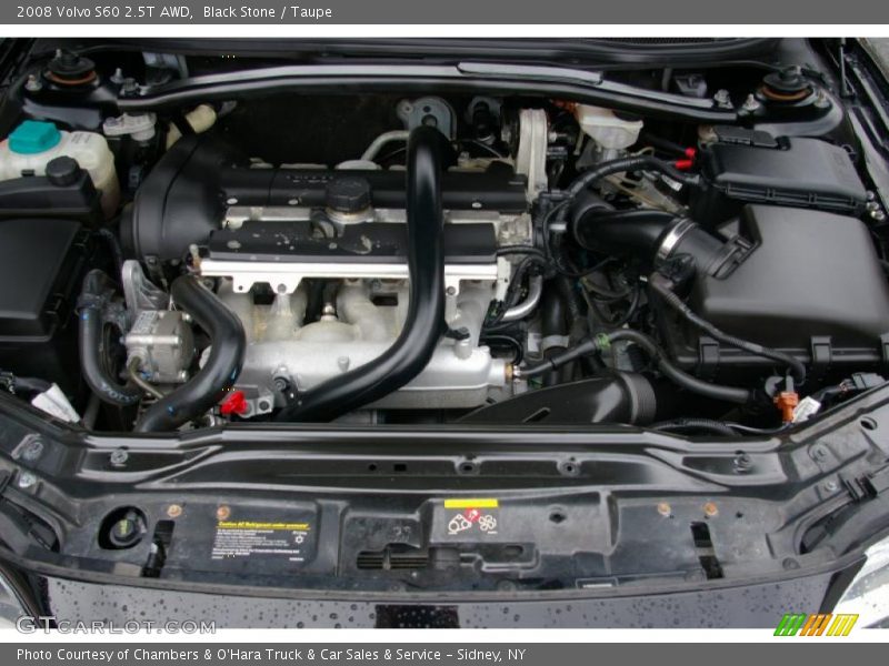  2008 S60 2.5T AWD Engine - 2.5 Liter Turbocharged DOHC 20-Valve 5 Cylinder