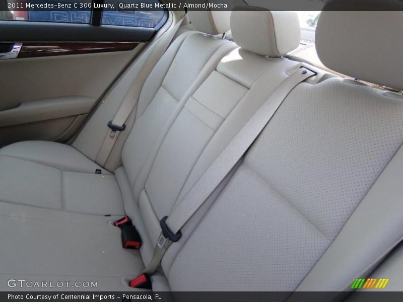 Quartz Blue Metallic / Almond/Mocha 2011 Mercedes-Benz C 300 Luxury