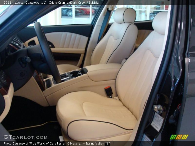  2011 Quattroporte S Sabbia Interior